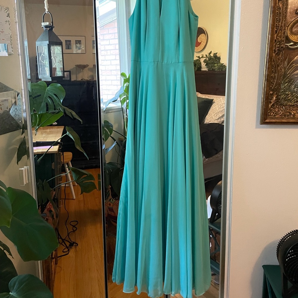 Teal Bridesmaid Dress